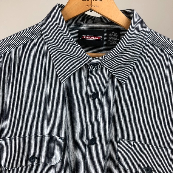 dickies hickory stripe pants mens